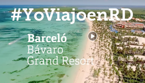Apoyo de Barceló a República Dominicana #YoViajoenRD