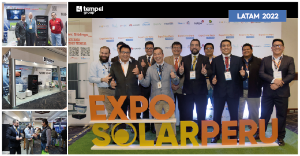 Tempel Group participa en la Expo Solar Perú Latam 2022