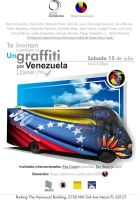 Un graffiti por Venezuela